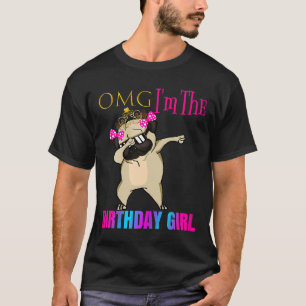 Süßes Dabbing-Mops-Mädchen-Party-Outfit Klassisch  T-Shirt