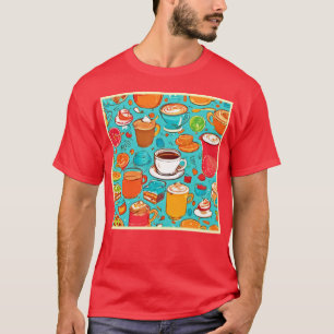 Süßes Dessert & Drink Art T-Shirt