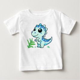 Süßes Dinosaur-Baby-T-Shirt – Baby Fein-Jersey T-shirt