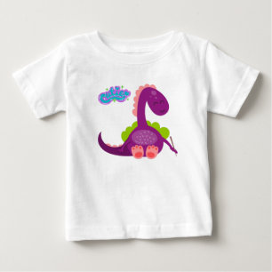 Süßes Dinosaurier-Baby-T-Shirt Baby T-shirt
