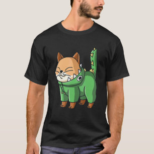 Süßes Dinosaurier-Katzen-Kostüm Mädchen Junge Kind T-Shirt
