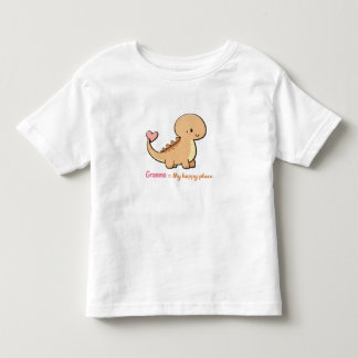 Süßes Dinosaurier-Oma Mein sicherer Ort Kinder-Shi Kleinkind T-shirt