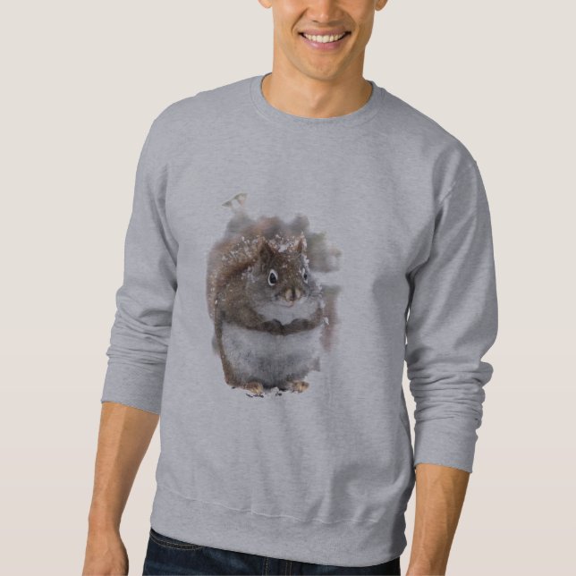 Süßes Eichhörnchen Sweatshirt (Vorderseite)