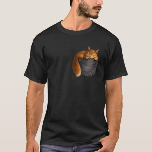 Süßes Eichhörnchen-Tasche Lustiges Sarkastisches E T-Shirt