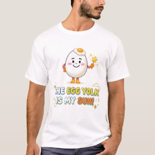 Süßes Eigelb ist meine Sonne Lustiges Kawaii Kinde T-Shirt