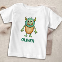 Süßes, eigenartiges, personalisiertes Monster