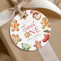 Süßes Ein Gingerbread-Keks 1. Geburtstagsfeier