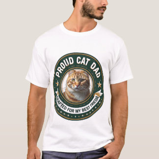 Süßes einfaches Design, benutzerdefinierter Katzen T-Shirt