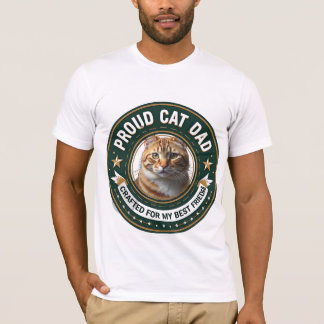 Süßes einfaches Design, benutzerdefinierter Katzen T-Shirt