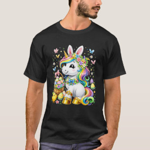 Süßes Einhorn Frohen Ostertag Mädchen Kinder Klein T-Shirt