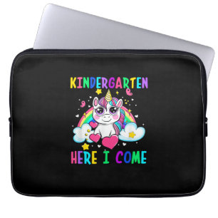 Süßes Einhorn Kindergarten Hier Komme Ich Schule K Laptopschutzhülle