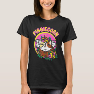 Süßes Einhorn Meerschweinchen Piggiecorn T-Shirt