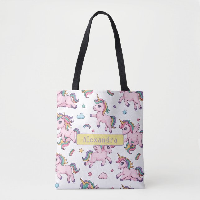 Süßes Einhorn Regenbogen (Vorderseite)