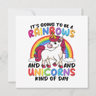 Süßes Einhorn Regenbogen Lustig