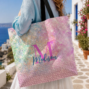 süßes Einhorn rosa falscher Glitter-Rhinestone-Mon