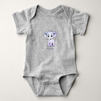 Süßes Elefanten-Baby-Body Baby Strampler