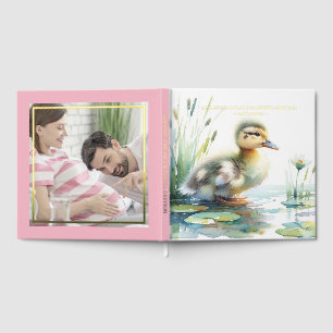 Süßes Enten-Baby-Shower-Gästebuch Gästebuch