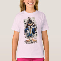 Süßes Enten-Cartoon-Kinder-T-Shirt