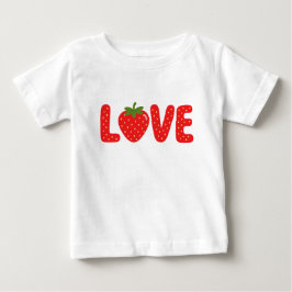 Süßes Erdbeeren-LIEBE Kinder-T-Shirt Baby T-shirt