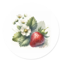 Süßes Erdbeeren und Blume