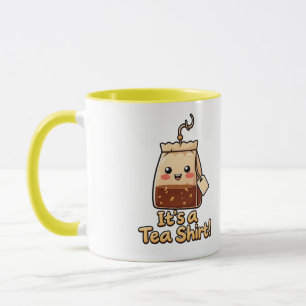Süßes Es Ist Ein Tee-Shirt Lustiger Teebeutel-Witz Tasse