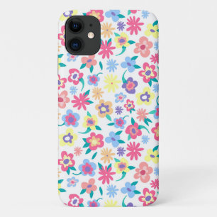 Süßes farbenfrohes Frühlingsblumenmuster Case-Mate iPhone Hülle