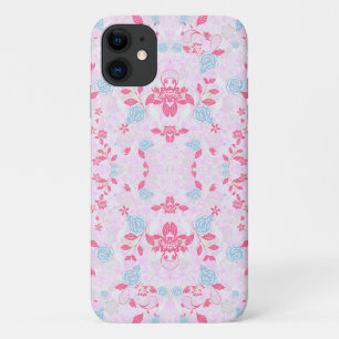 Süßes, farbenfrohes, pastellfarbenes Blumenmuster Case-Mate iPhone Hülle