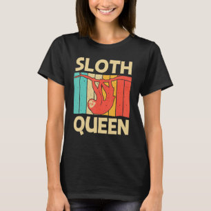 Süßes Faultier für Frauen Mama Riesiges Faultier F T-Shirt
