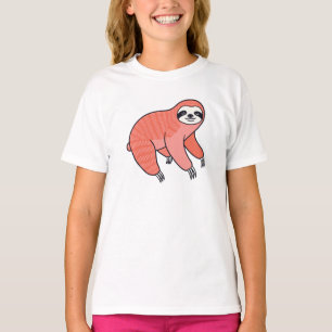 Süßes Faultier-Kinder-T-Shirt – Bezauberndes faule T-Shirt