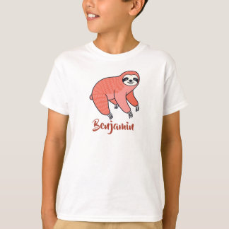 Süßes Faultier-Kinder-T-Shirt – Bezauberndes faule T-Shirt