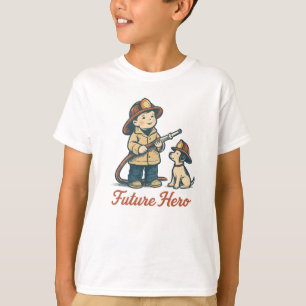 Süßes Feuerwehrmann-Shirt für die Zukunft T-Shirt