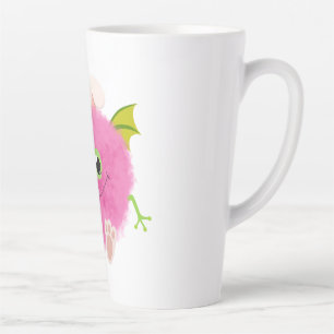 Süßes flauschiges Kaninchenmonster Milchtasse
