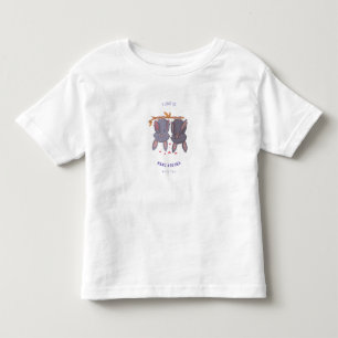 Süßes Fledermäuse-Paar Liebes Süßes Tier Valentins Kleinkind T-shirt