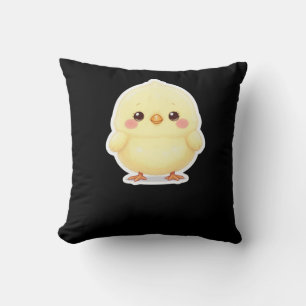 Süßes Fluffiges Chibi-Küken Kissen