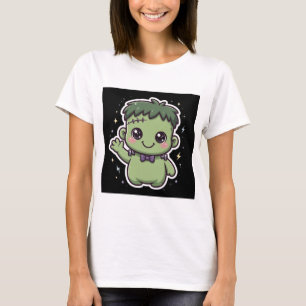 Süßes Frankenstein-Monster Halloween T-Shirt
