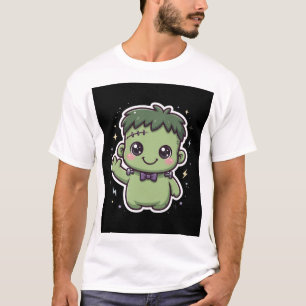 Süßes Frankenstein-Monster-Halloween-T-Shirt T-Shirt