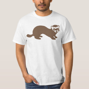 Süßes Frettchen-Grafik T-Shirt