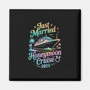 Süßes Frisch Vermähltes Honeymoon Kreuzfahrt 2025 Magnet