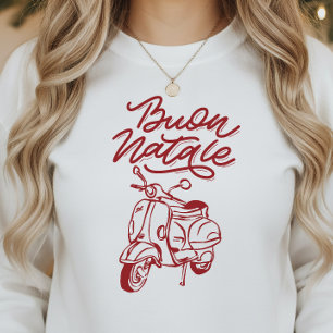 Süßes Frohe Weihnachten Italienisches Weihnachten Sweatshirt