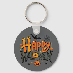 Süßes Frohes Halloween Schlüsselanhänger