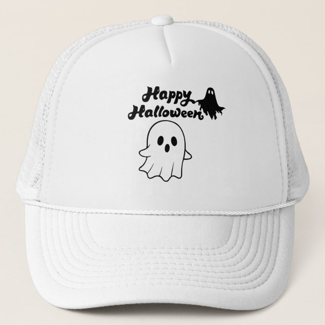 Süßes Frohes Halloween  Truckerkappe (Vorderseite)