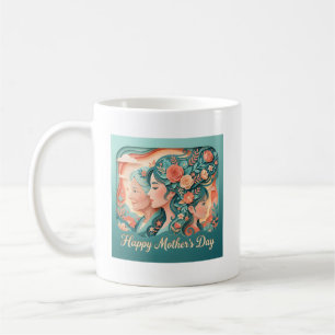Süßes Frohes Muttertag Kaffeetasse
