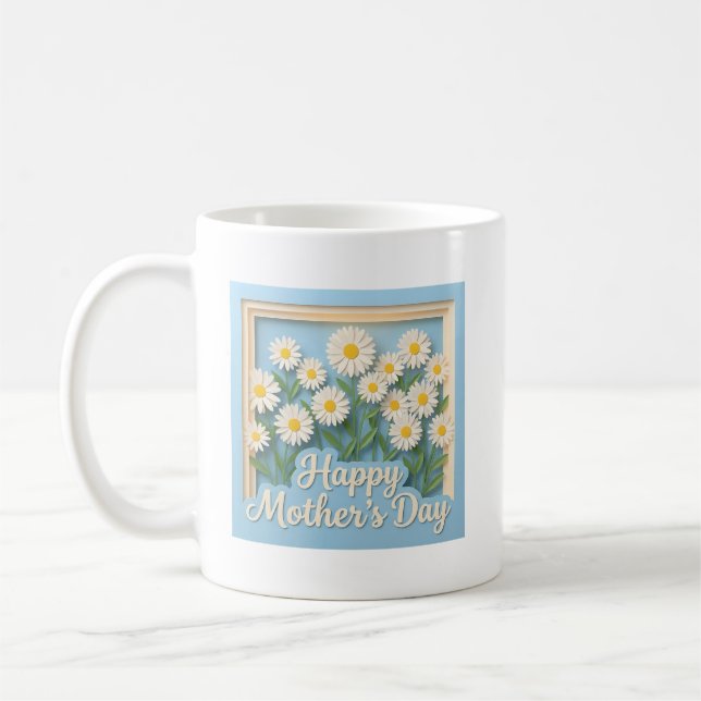 Süßes Frohes Muttertagsgruß  Kaffeetasse (Links)