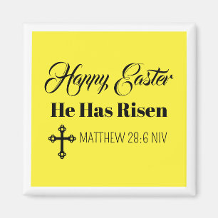 Süßes Frohes Ostern Er Ist Auferstanden Bibelvers Magnet
