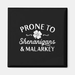 Süßes frohes St. Patricks Day Anfällig für Schaber Magnet