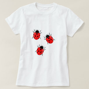 Süßes Frühling Marienkäfer T-Shirt