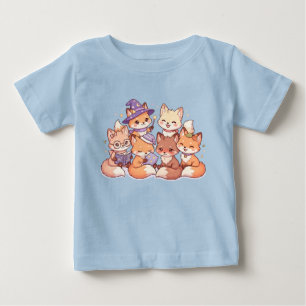 Süßes Fuchs-Freunde-Kinder-T-Shirt Baby T-shirt