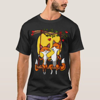 Süßes Fuchs-Paar T-Shirt