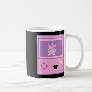 Süßes Gamer-Einhorn Pastell Anime-Mädchen Manga-St Kaffeetasse