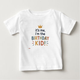 Süßes Geburtstags-T-Shirt für Jungen und Mädchen Baby T-shirt
